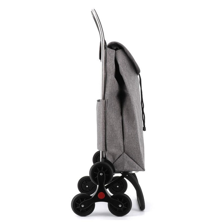 Chariot de course à 6 roues gris clair Imax Tweed Rolser
