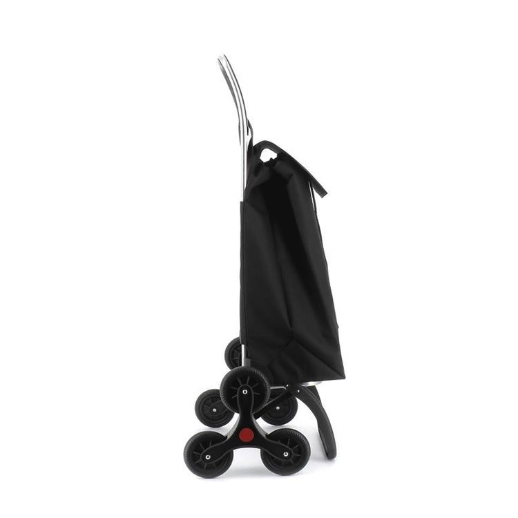 Chariot de course à 6 roues noir Saquet Rolser
