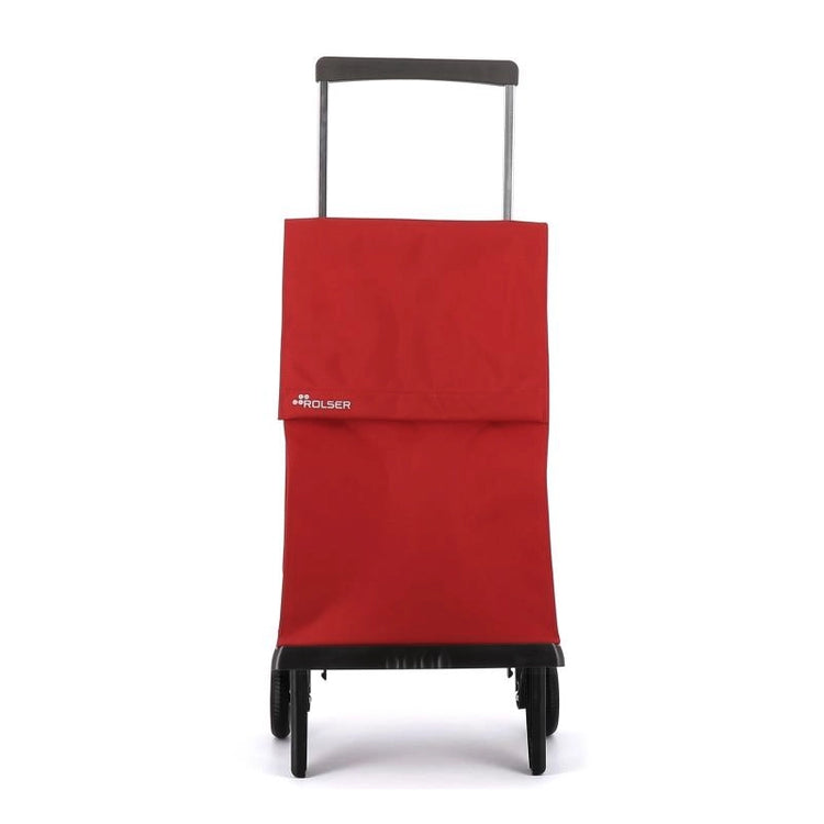 Chariot de course pliable 2 roues rouge Plegamatic Rolser