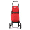 Chariot de course pliable à 2 grandes roues rouge Imax Logic Rolser