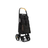 Chariot de course pliable à 4 roues noir 8 plus Ecopep Rolser
