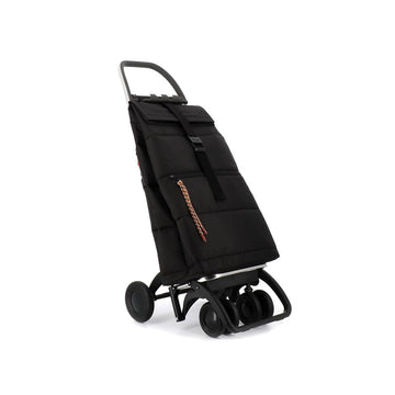 Chariot de course pliable à 4 roues noir Big Polar Rolser