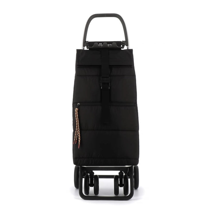 Chariot de course pliable à 4 roues noir Big Polar Rolser