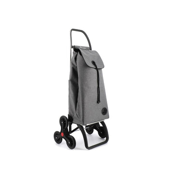 Chariot de course pliable à 6 roues gris Imax Rolser