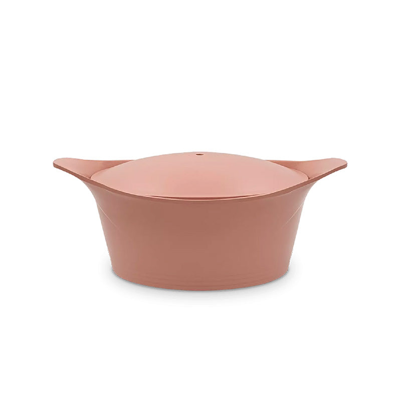 Cocotte personnalisable en métal 24 cm rose L'Incroyable Cookut