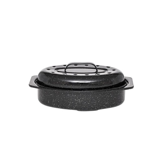 Cocotte roaster graniteware ovale GM Warmcook