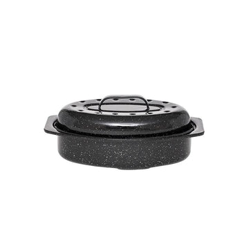 Cocotte roaster graniteware ovale MM Warmcook