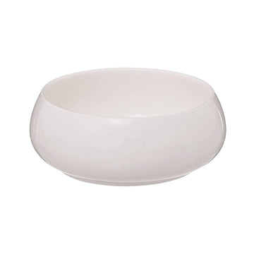 Coupelle Nora Ronde en Porcelaine Blanc Atmosphera