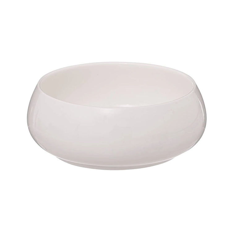 Coupelle Nora Ronde en Porcelaine Blanc Atmosphera