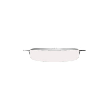 Poêle en inox 24 cm blanche La Merveilleuse Cookut