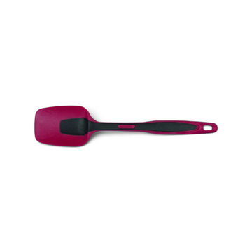 Cuillère spatule en silicone framboise et noir 28cm Passion Gobel vendue par Du Bruit dans la Cuisine