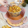 Panier de friture en acier inoxydable Cookut pour cocotte, utilisé par Du Bruit dans la Cuisine pour des frites