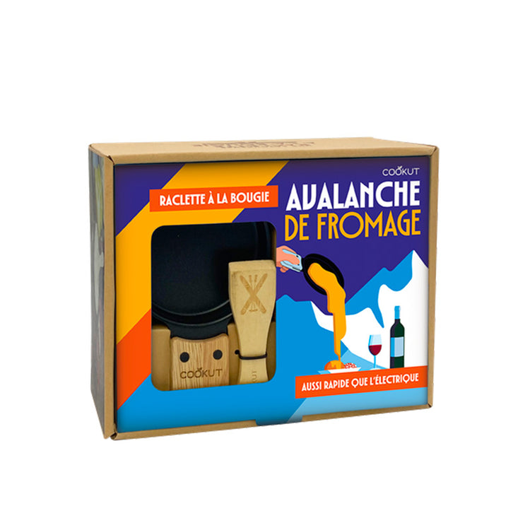 Set 2 appareils individuels à raclette Avalanche fromage Cookut