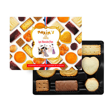 Etui 32 biscuits assortis Maxim's