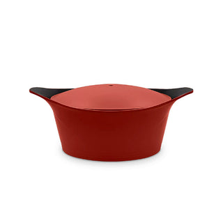Cocotte personnalisable en métal 24 cm rouge L'Incroyable Cookut