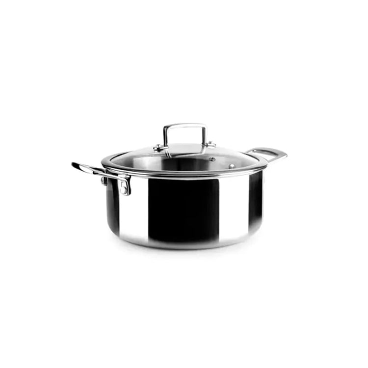 Faitout en inox de 22 cm Triply Natural Ibili