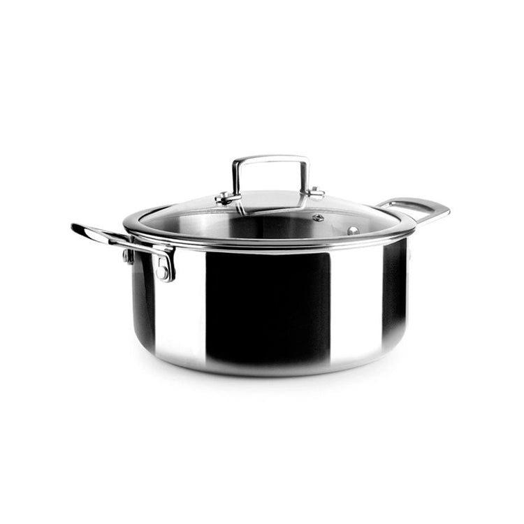 Faitout en inox de 24 cm Triply Natural Ibili