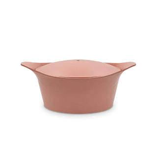 Cocotte personnalisable en métal 28 cm rose L'Incroyable Cookut