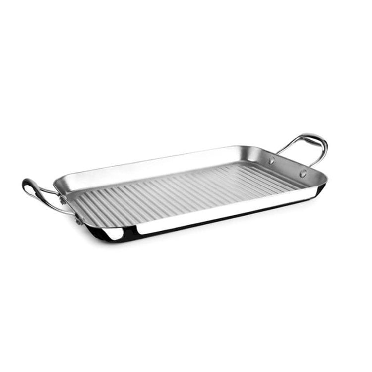 Grill pour plancha en inox de 38 cm Triply Ibili