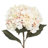 Tige d'hortensia artificiel en plastique rose de 83cm Atmosphera
