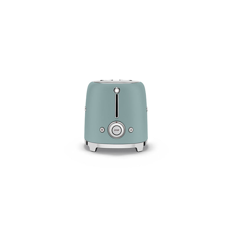 Grille-pain 2 tranches Vert Émeraude Années 50 Smeg