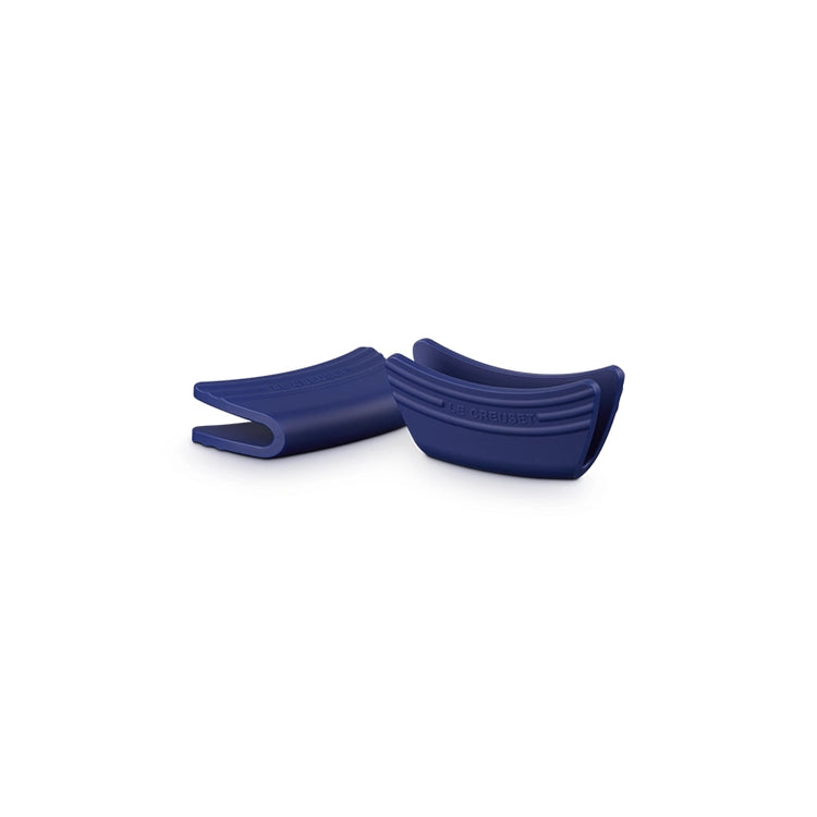 Set de 2 poignées en silicone azur Le Creuset