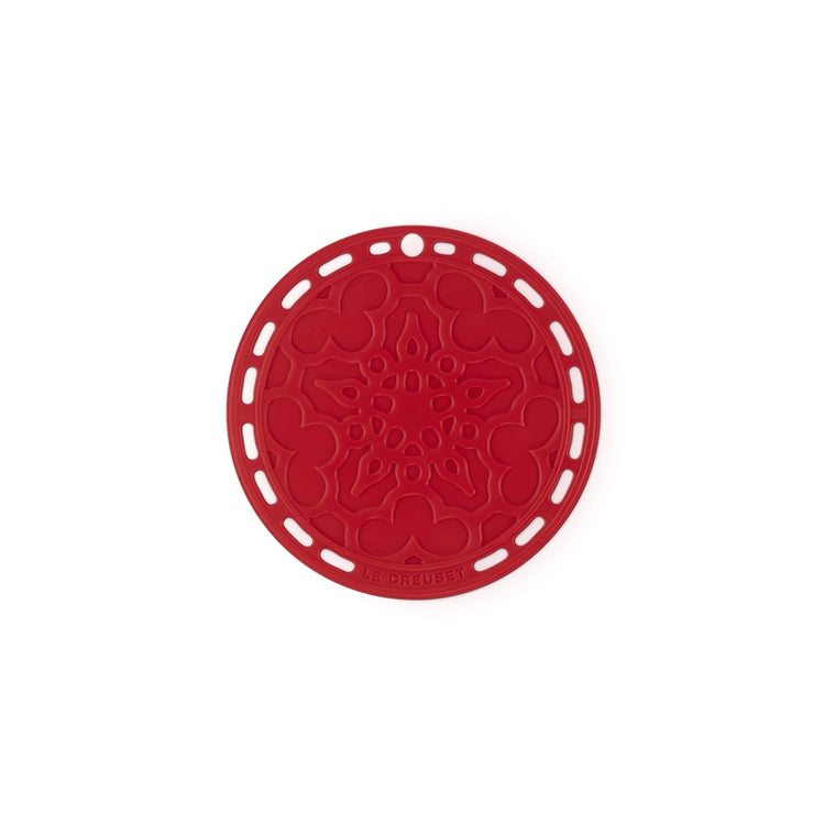 Dessous de plat en silicone de 20 cm cerise Le Creuset