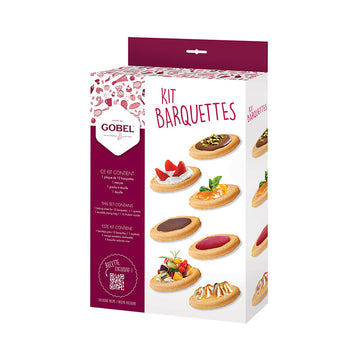 Kit 12 barquettes en inox Gobel