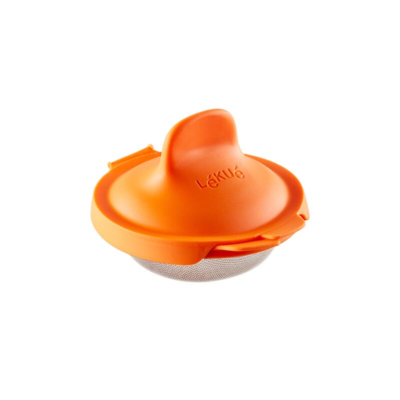 Cuit œuf poché en silicone orange Lékué