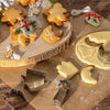 Lot 18 emporte-pièces maison de Noël acier inoxydable argenté Five