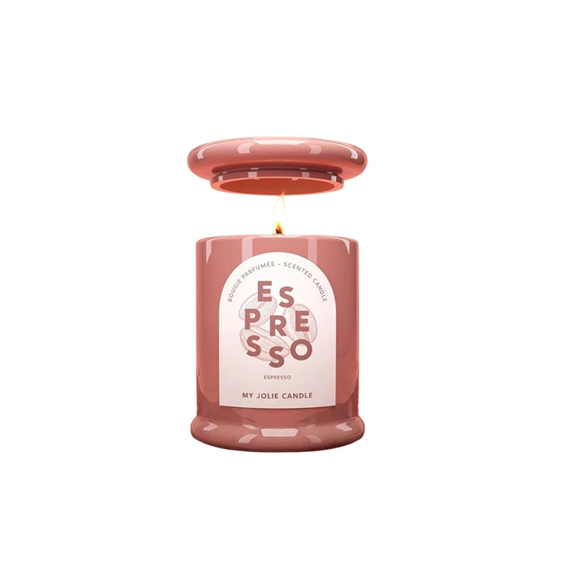 Bougie parfumée Cire végétale Espresso 150 g Les Trendy Maison Berger