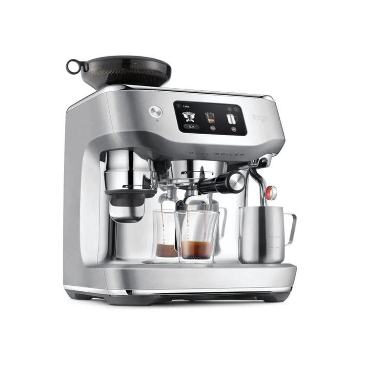 Machine à espresso avec écran tactile Inox The Oracle Dual Boiler Sage