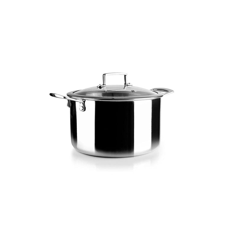Marmite en inox de 20 cm Triply Natural Ibili