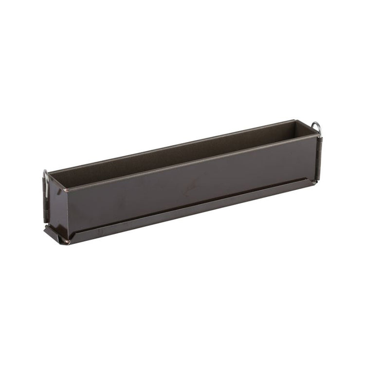Moule à pâté long amovible en inox 30cm Gobel