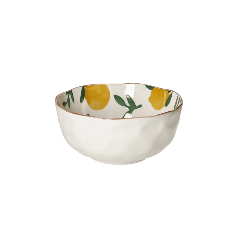 Saladier 24 cm citron Mykonos Pomax