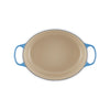 Cocotte ovale en fonte émaillée de 31 cm azur Le Creuset