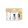 Kit 3 douilles choux éclairs Scrapcooking