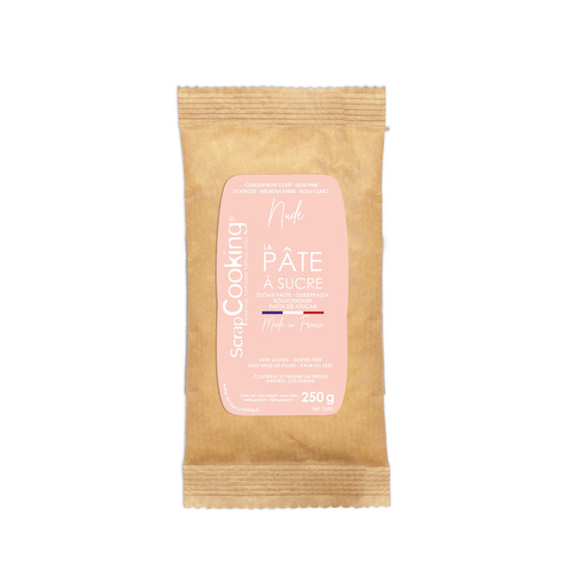 Pâte à sucre 250g nude ScrapCooking