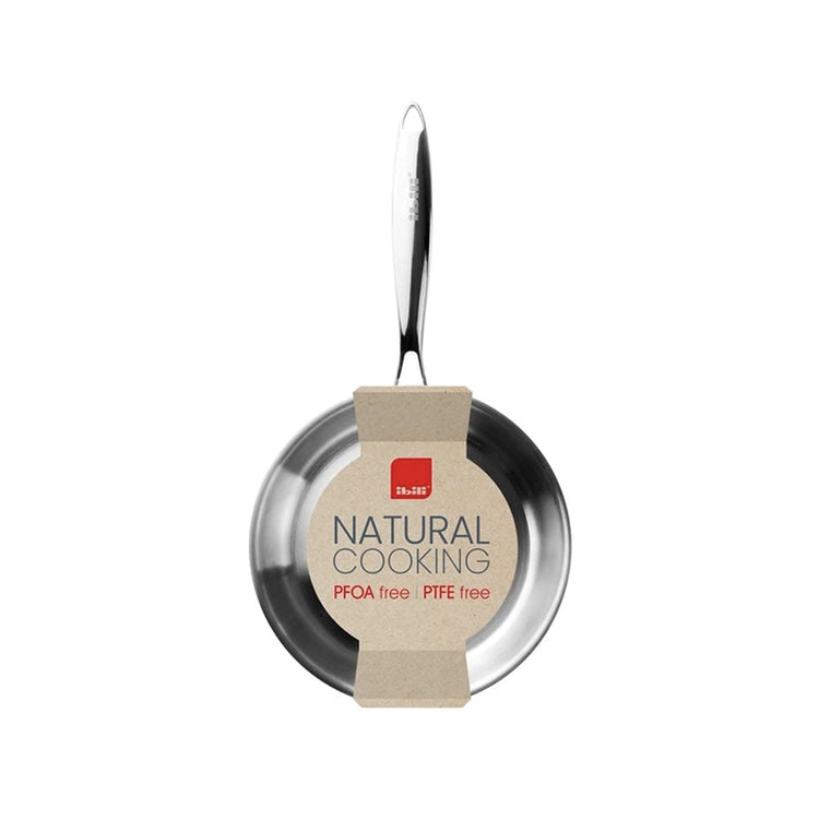 Poêle en inox de 24 cm Triply Natural Ibili