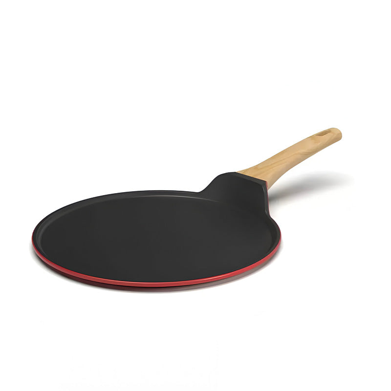 Poêle plancha crêpière 26cm rouge Cookut