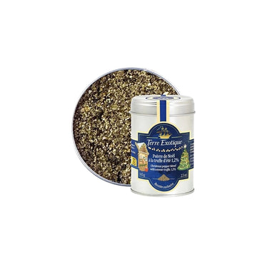 Poivre de Noël à la Truffe d'Été 65g Mélange de poivres & citron jaune Terre Exotique