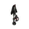 Poussette de course pliable à 4 roues noir BB Basket Rolser