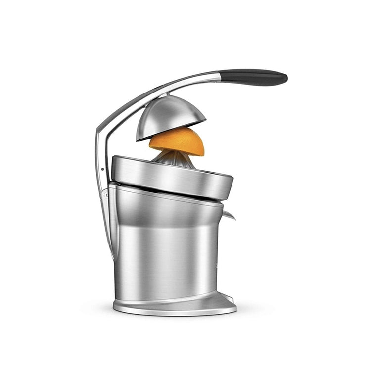 Presse-agrumes en acier inoxydable brossé Citrus Press Pro Sage