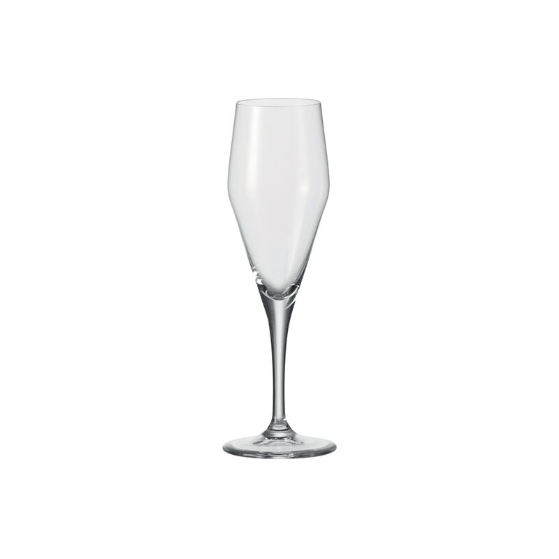 Coffret 6 flûtes à champagne Teqton 22 cm Transparent Twenty 4 Leonardo