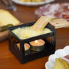 Raclette noir à la bougie