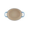 Cocotte ovale en fonte émaillée de 29 cm azur Le Creuset