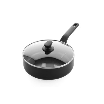 Sauteuse antiadhésive avec couvercle de 24 cm noir Essence GreenPan