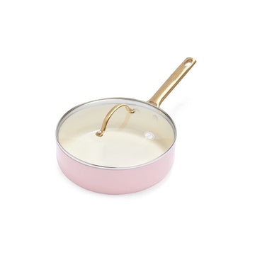 Sauteuse avec couvercle de 24 cm rose Padova GreenPan