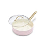 Sauteuse avec couvercle de 24 cm rose Padova GreenPan