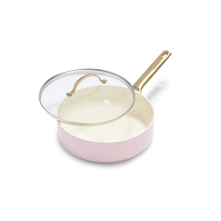 Sauteuse avec couvercle de 24 cm rose Padova GreenPan